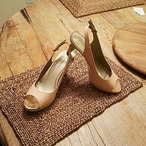 High heeled sandals